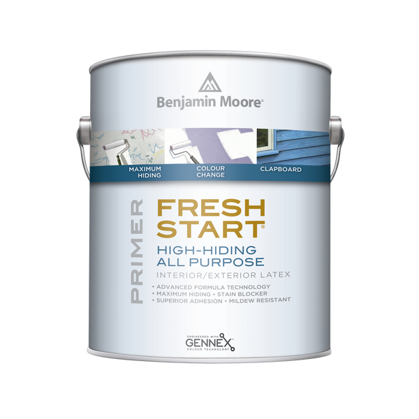 Fresh Start Premium Exterior Primers High Hiding All Purpose Primer West Toronto Paint And Wallpaper Benjamin Moore