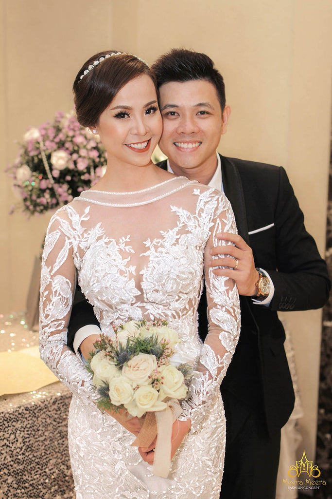 Vietnamese couture wedding dress