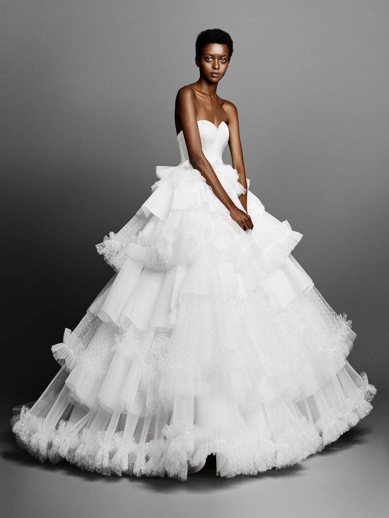 Viktor & Rolf Bridal Spring 2019 TULLE PATCHWORK GOWN