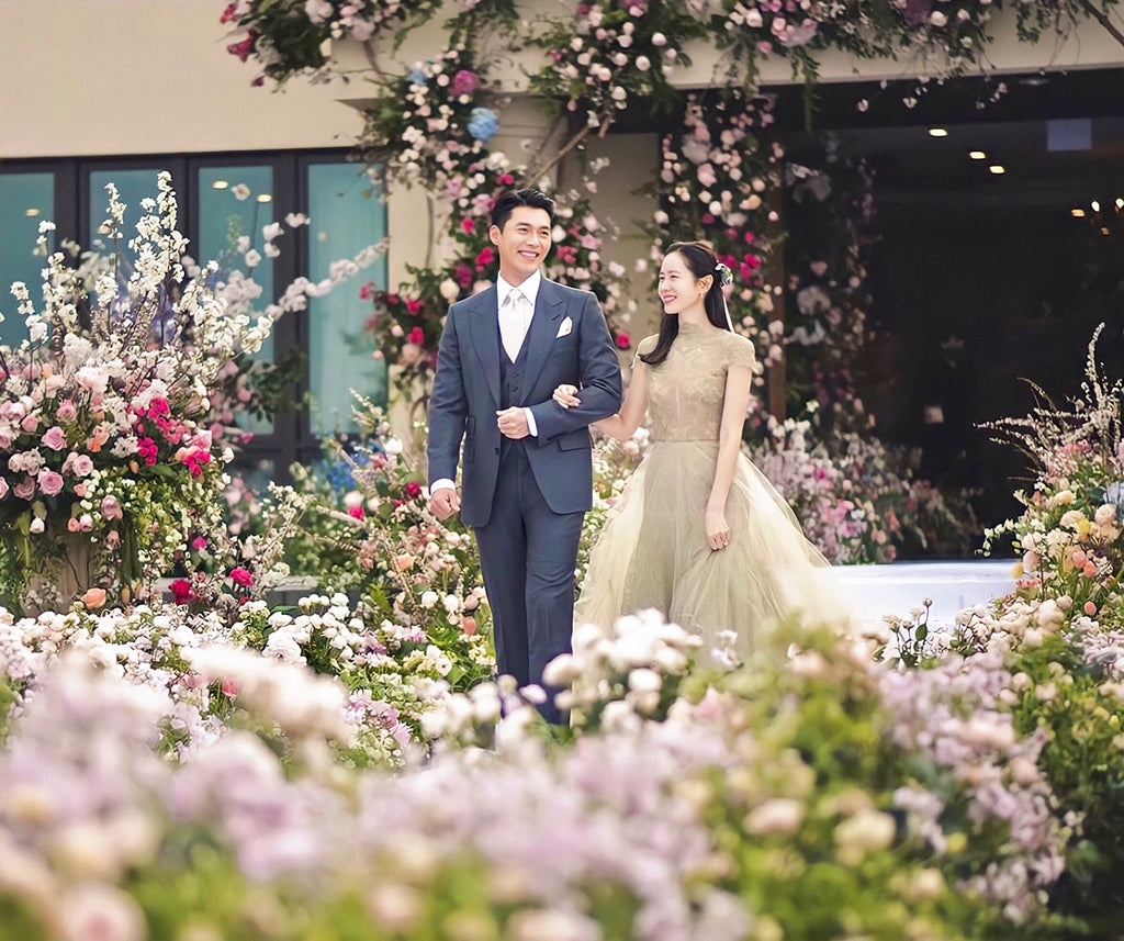 ảnh cưới cổ tích Hyun Bin & Son Ye Jin wedding