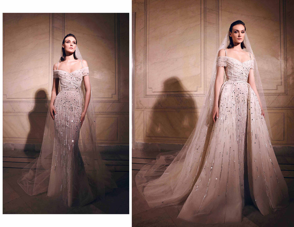 áo cưới 2 trong 1 Zuhair Murad 2023