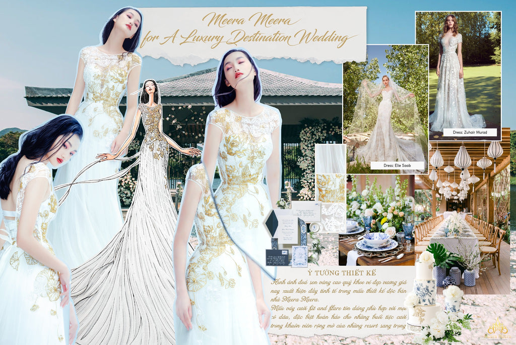 áo cưới couture thiết kế riêng Meera Meera