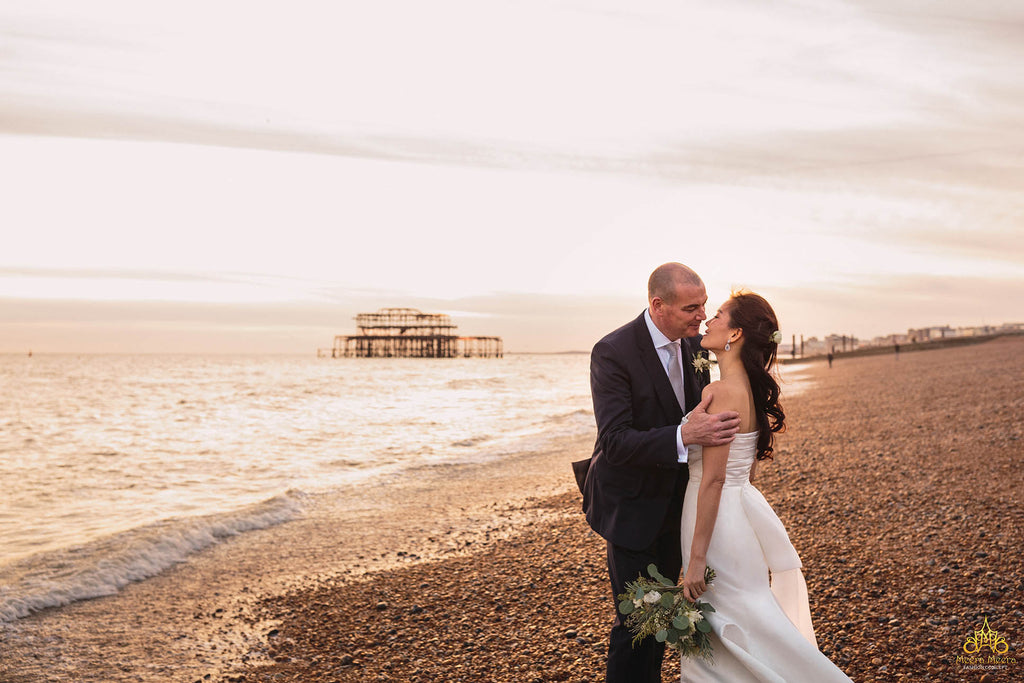 best beach wedding moment