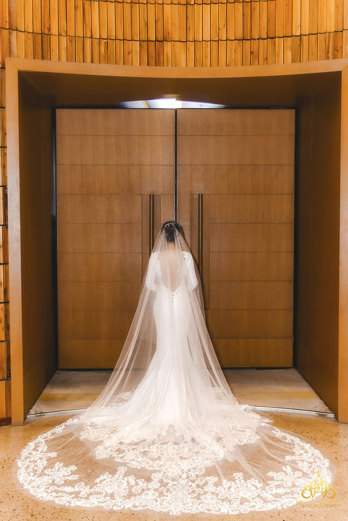 couture wedding veil