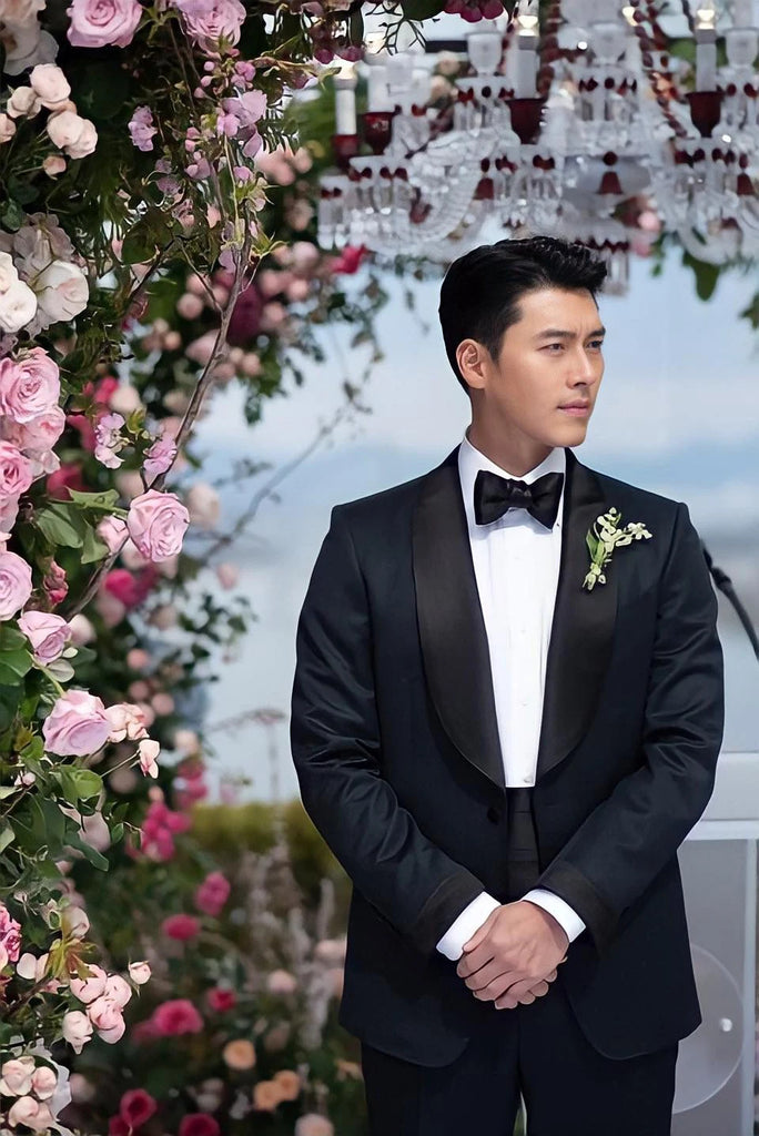 chú rể nam thần Hyun Bin đám cưới