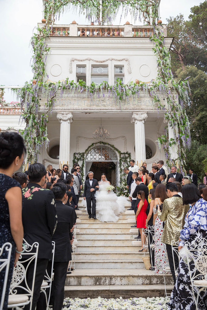 đám cưới cổ tích ở biển Capri của Feiping Chang