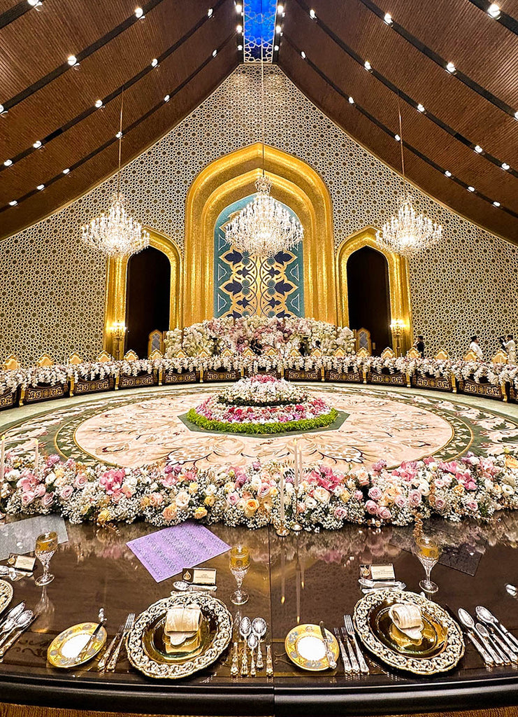 đám cưới xa hoa của hoàng tử mateen brunei