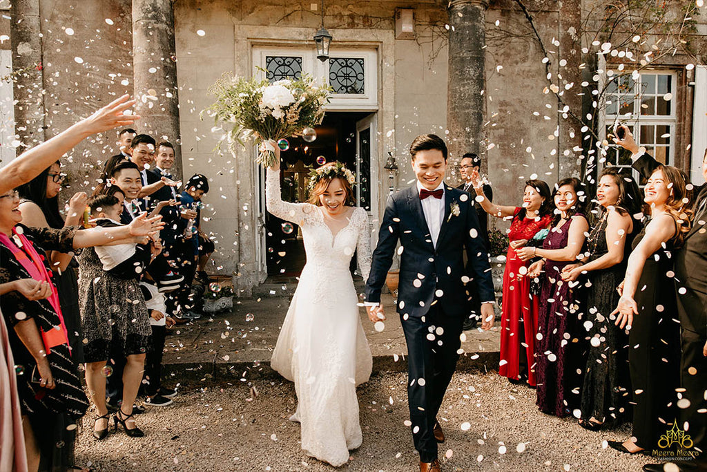 french chateau wedding in the countryside