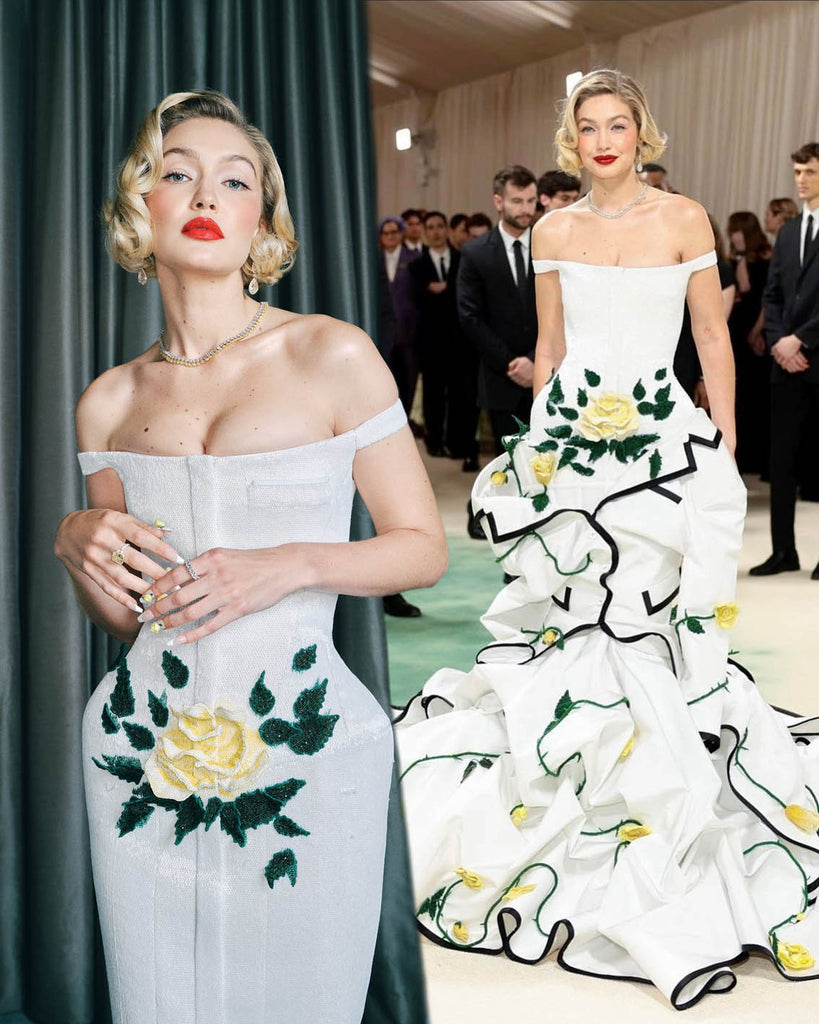 váy cưới met gala tùng rời 2 trong 1