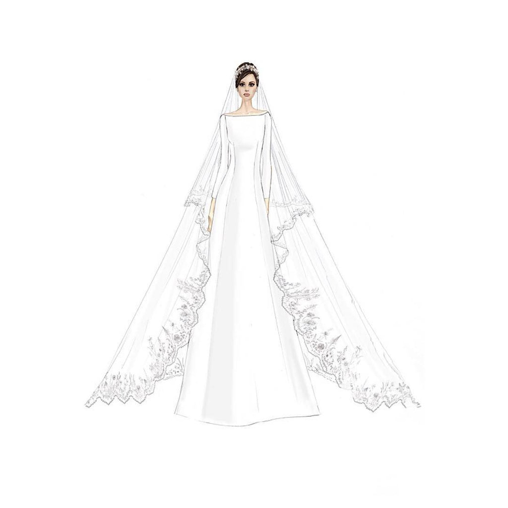 Váy cưới công chúa Meghan Markle váy cưới Givenchy wedding dress đám cưới Anh 2018 hoàng tử Harry may áo cưới đẹp TP HCM Sài Gòn áo cưới cao cấp Meera Meera Fashion Concept