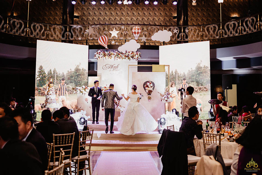 indoor wedding