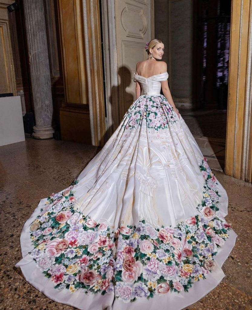Kitty Spencer diện đầm cưới Dolce Gabbana Áo cưới Cao cấp Meera Meera Fashion Concept