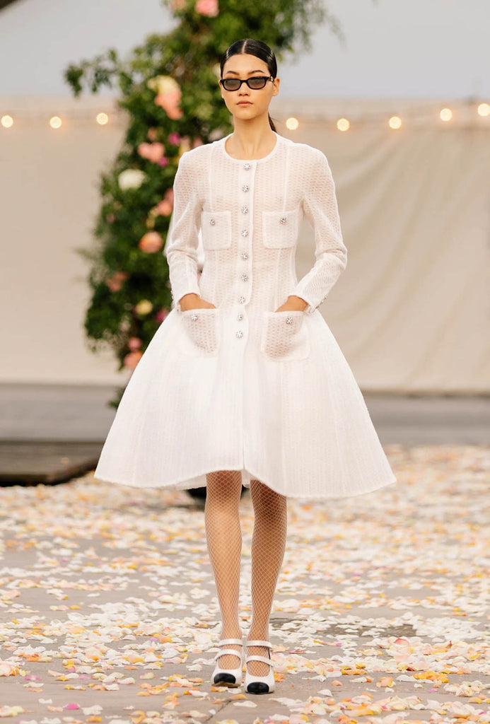 váy cưới chanel haute couture xuân hè 2021
