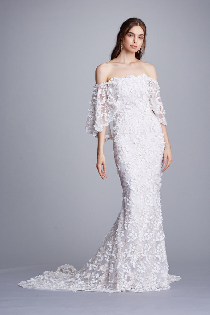 Xu hướng áo cưới đẹp thu đông 2018 Marchesa Notte Fall 2018 xưởng may áo cưới cao cấp Meera Meera Brida