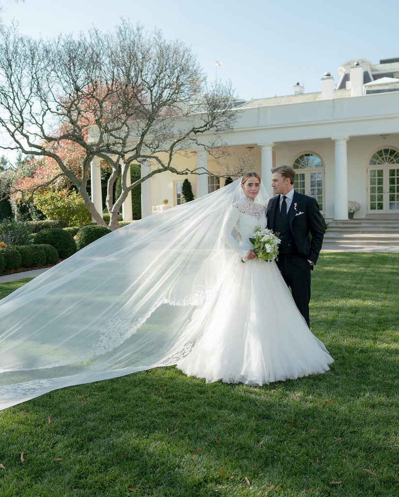 naomi biden wore ralph lauren to marry peter neal at the white house