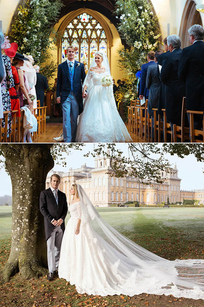 royal cathedral length bridal veil