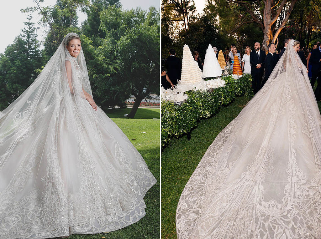 haute couture wedding veil