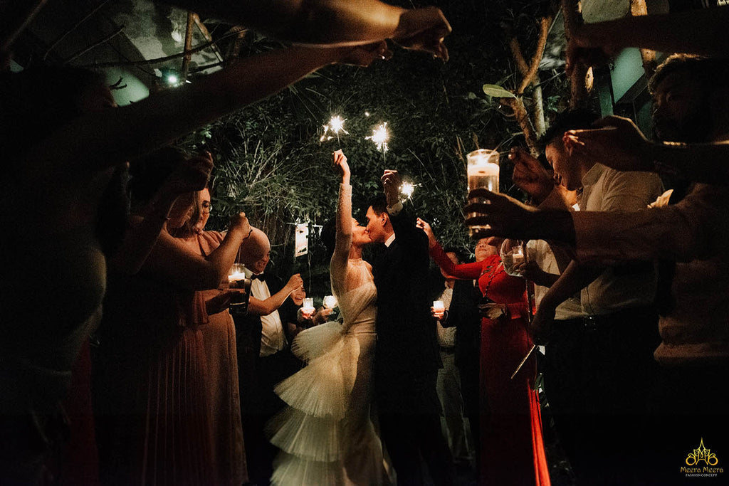 outdoor wedding in saigon