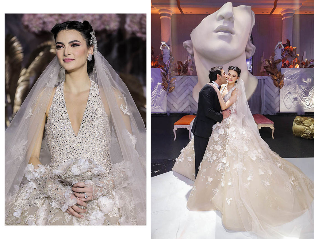 áo cưới làm lễ haute couture lộng lẫy