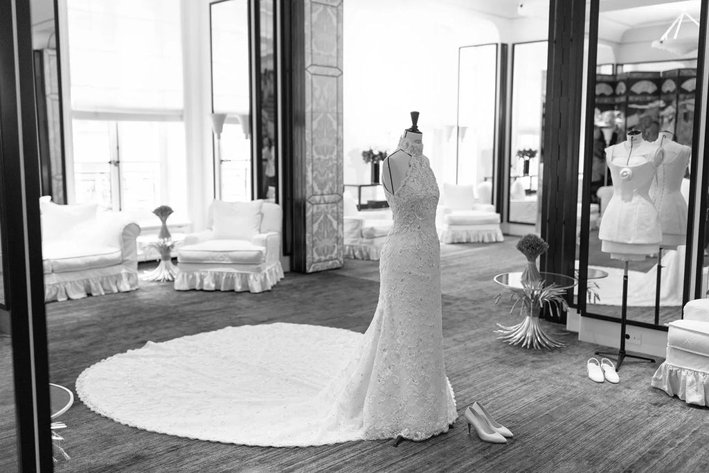 thiết kế áo cưới chanel