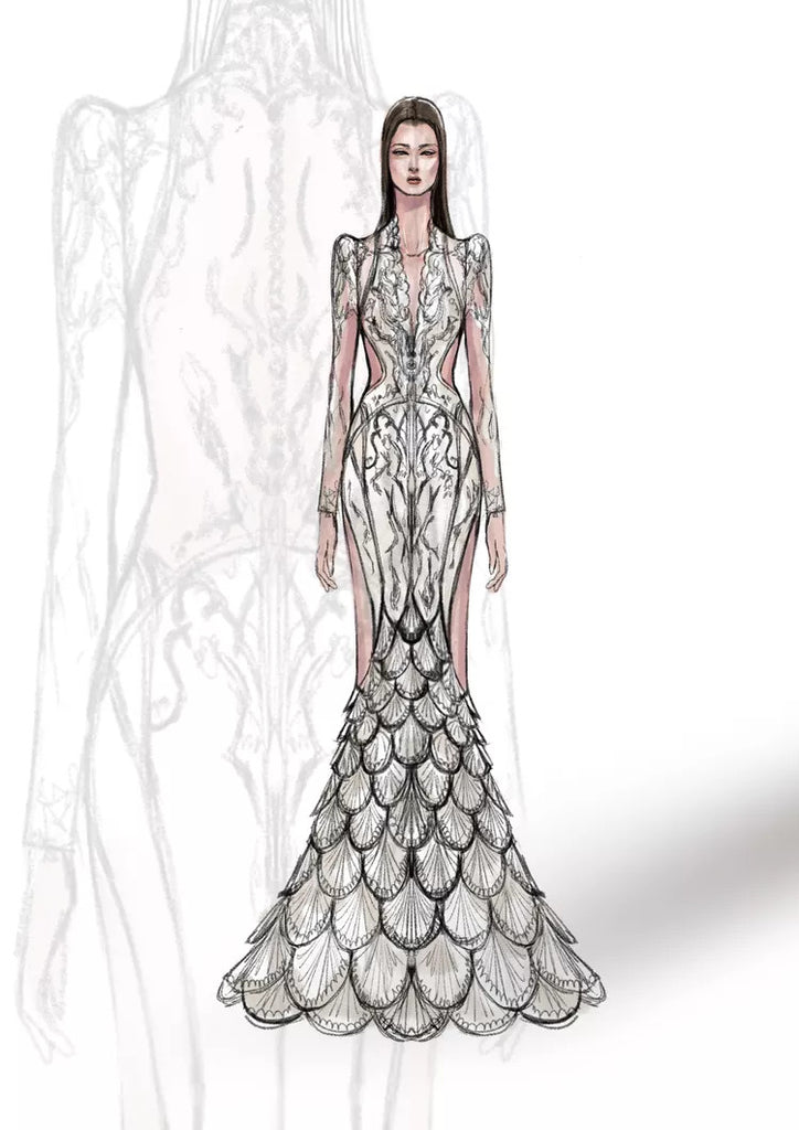 váy cưới Haute Couture 2024