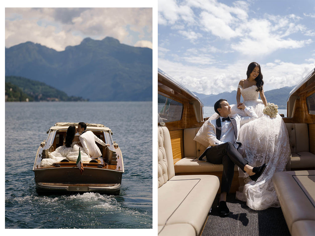đám cưới trên hồ como lake italy