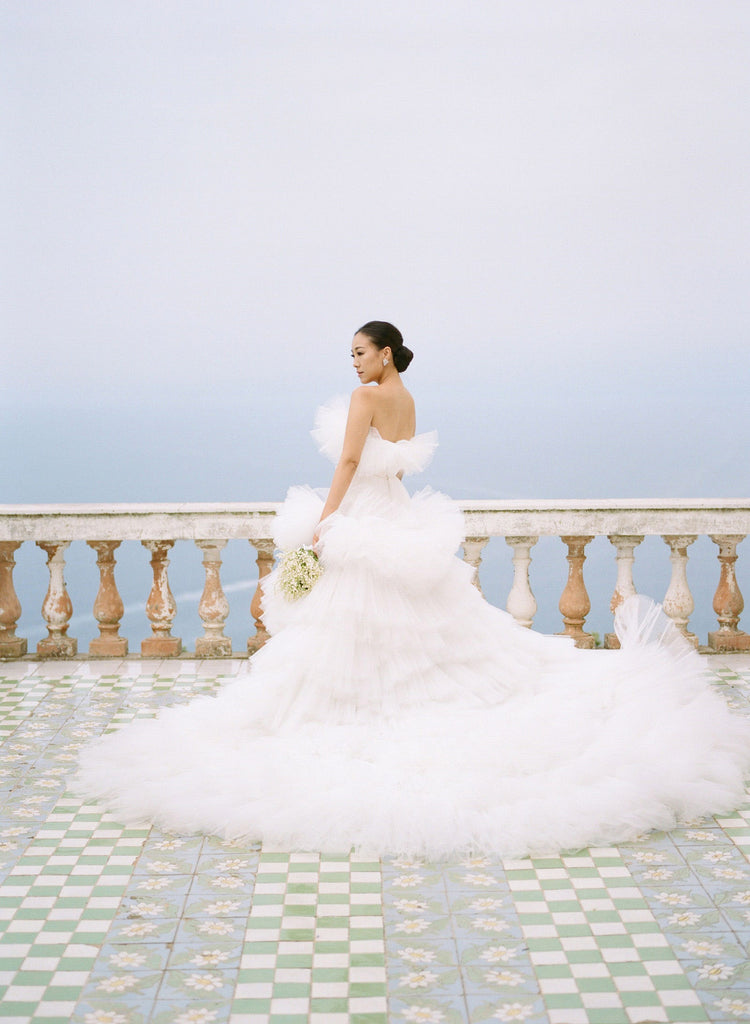 váy cưới Giambattista Valli của fashionista Feiping Chang