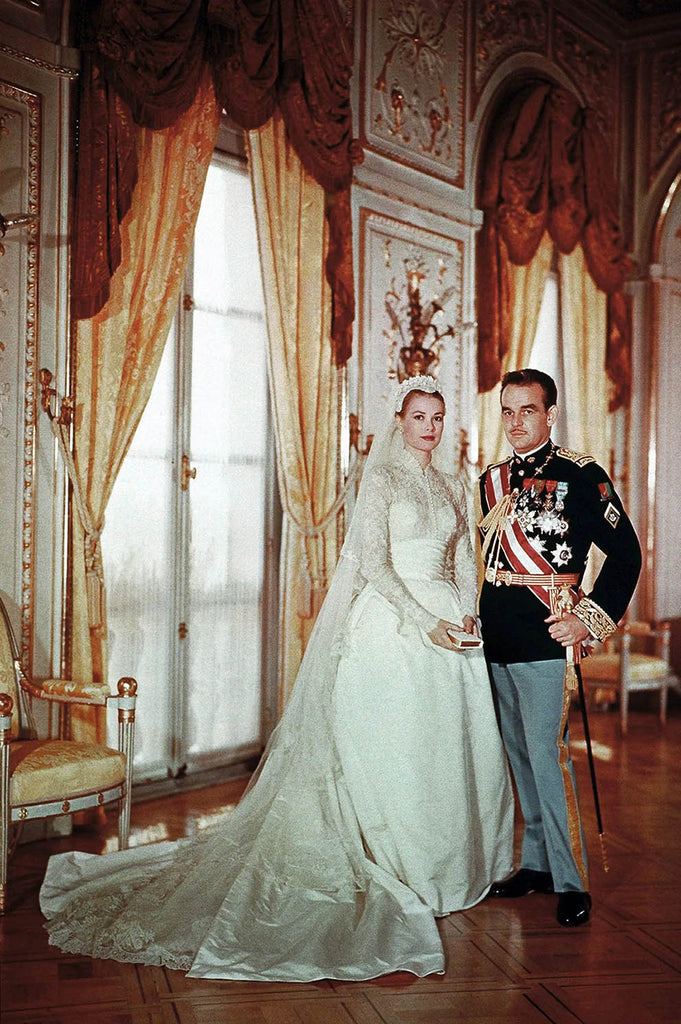 váy cưới công nương grace kelly