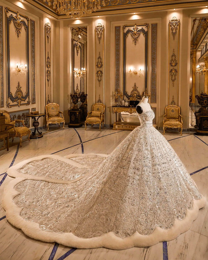 đầm cưới haute couture hoành tráng nhất