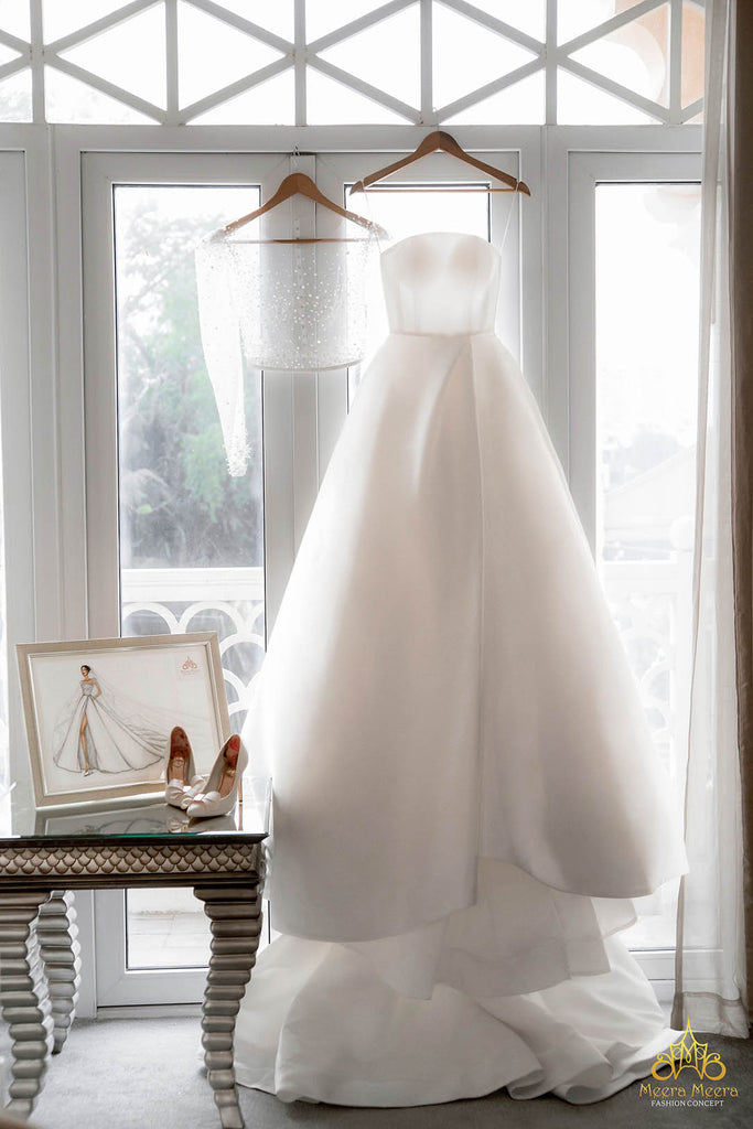 bespoke couture wedding dress