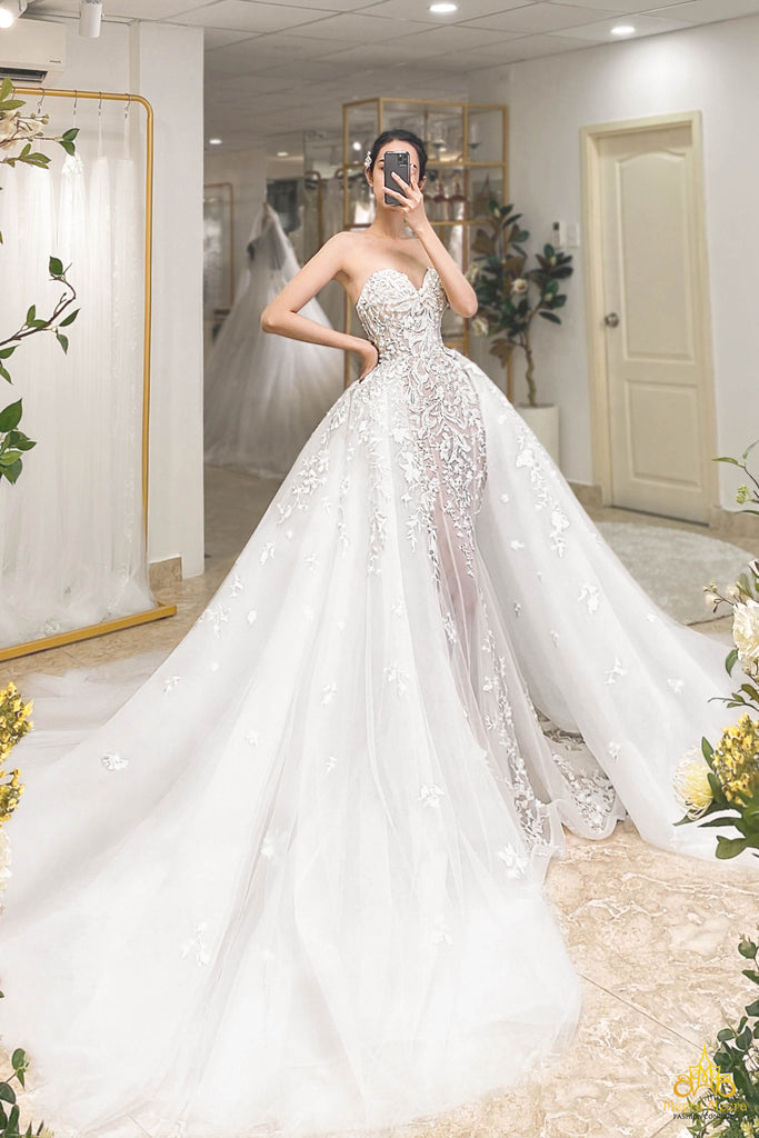 Xu hướng áo cưới 2022-2023 wedding dress trends Meera Meera Fashion Concept