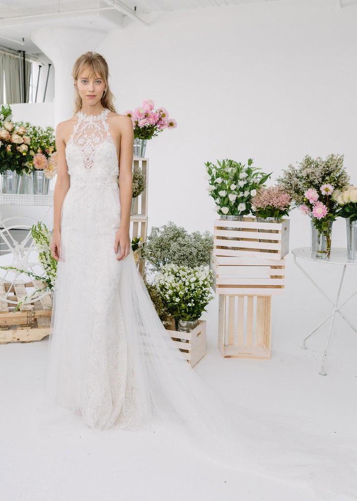 Xu hướng áo cưới đẹp thu đông 2018 Marchesa Notte Fall 2018 xưởng may áo cưới cao cấp Meera Meera Bridal