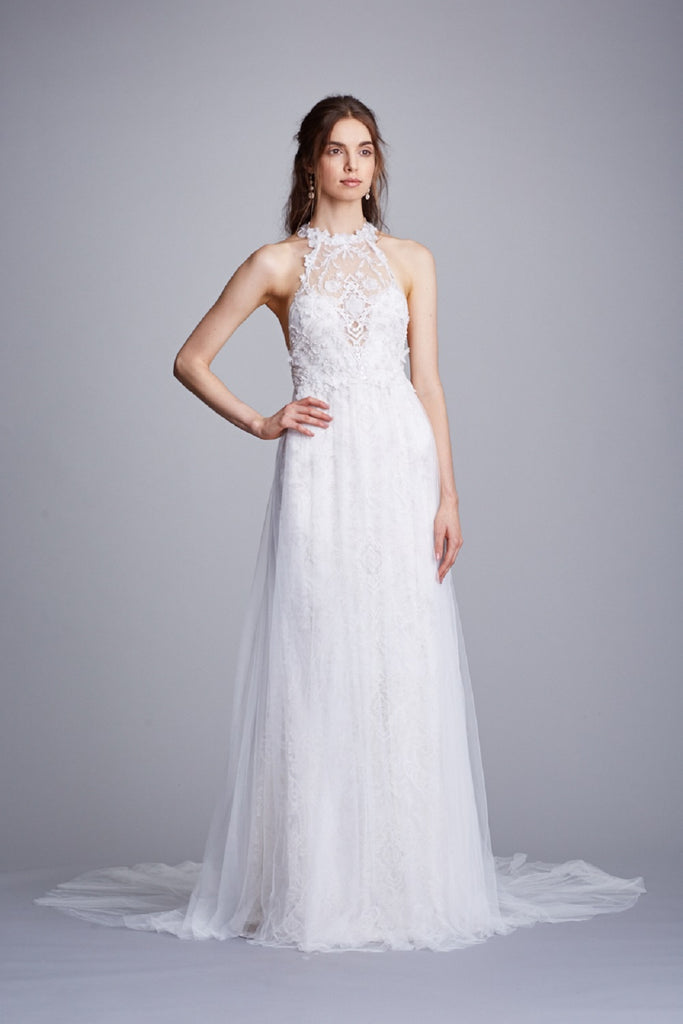 Xu hướng áo cưới đẹp thu đông 2018 Marchesa Notte Fall 2018 xưởng may áo cưới cao cấp Meera Meera Bridal