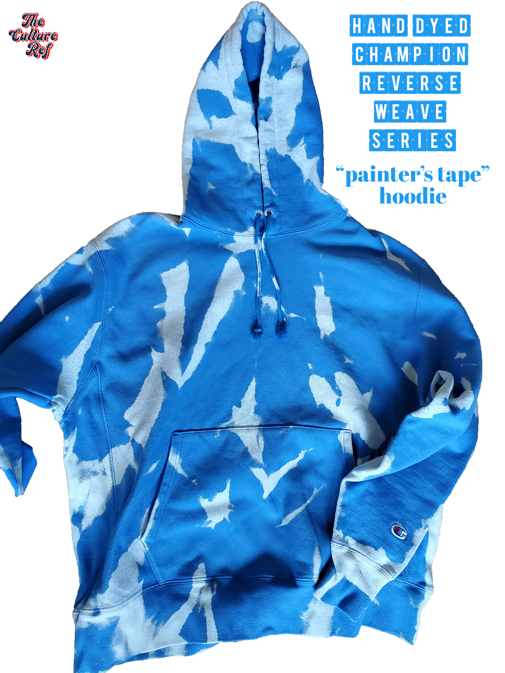 Hand Dyed Hoodie - Champion Reverse Weave | The Culture Ref T