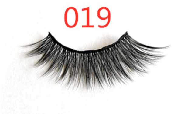 Magnetic eyeliner false eyelash set Jasminesshop Beauty 3PC 019 1 pair eyelashes