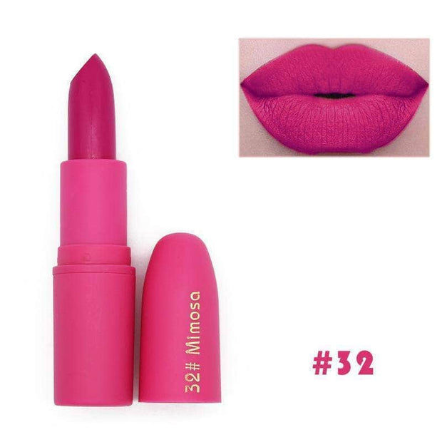 MISS ROSE Lipstick Moisturizer Smooth Lips Jasminesshop Beauty 32 number