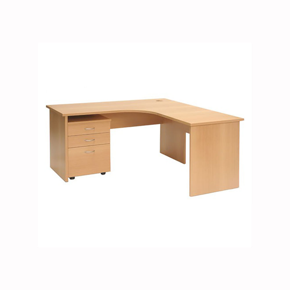 NZ Made Corner Workstation 1500 x 1500 – Dobbins Office Furniture