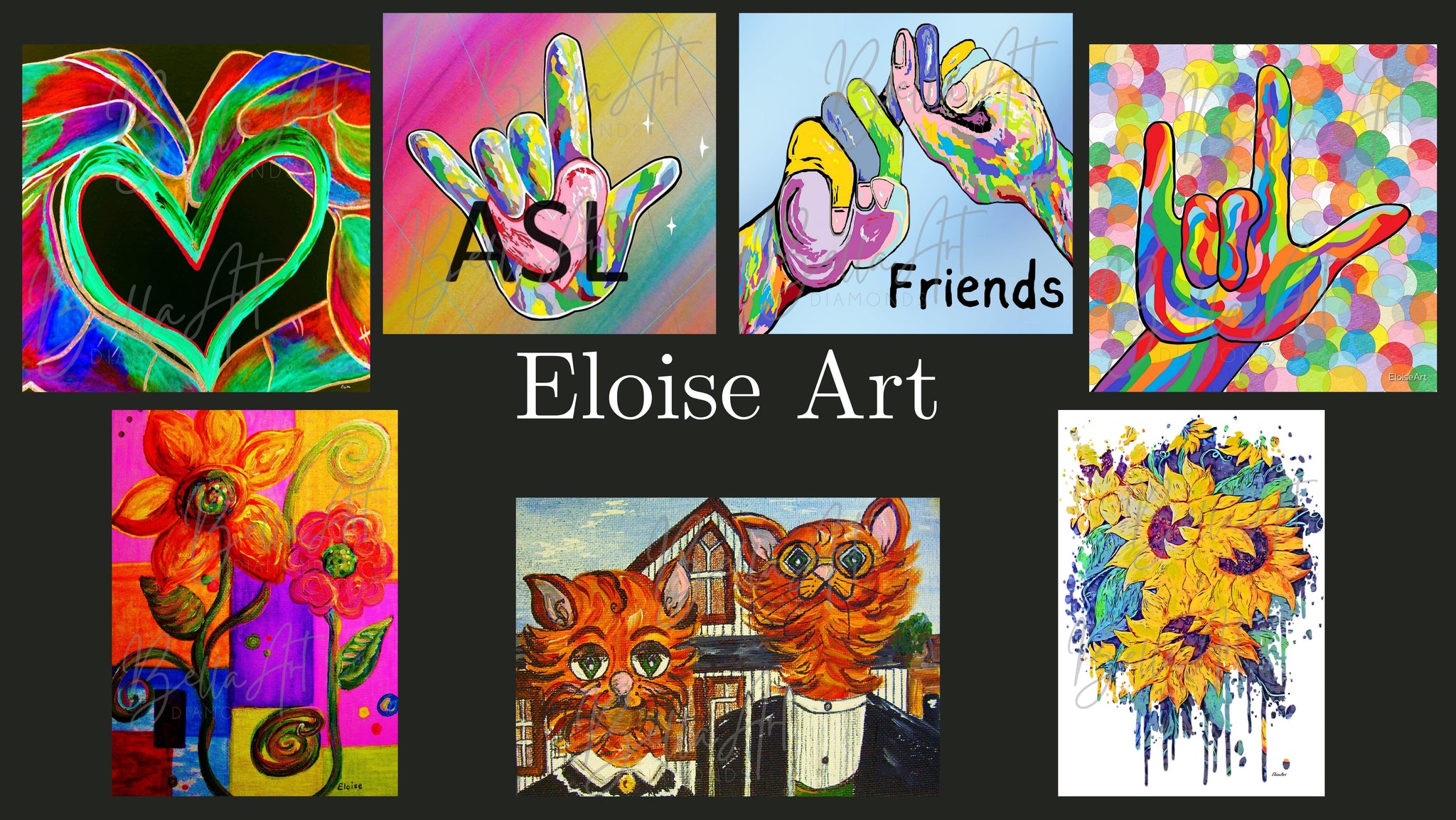 Eloise Art Collage
