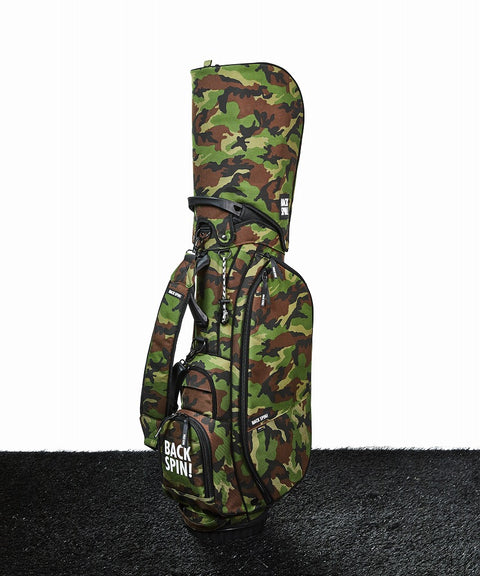 BACK SPIN!】CORDURA1000コーデュラスタンドキャディバッグ迷彩CAMO