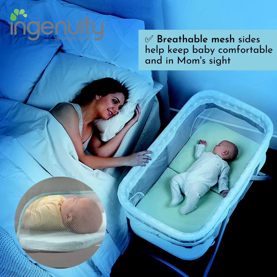 ingenuity foldaway rocking bassinet instructions