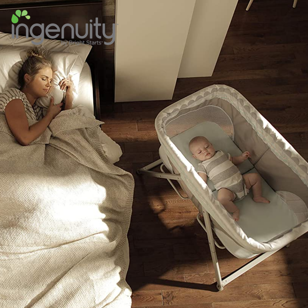 ingenuity foldaway rocking bassinet instructions