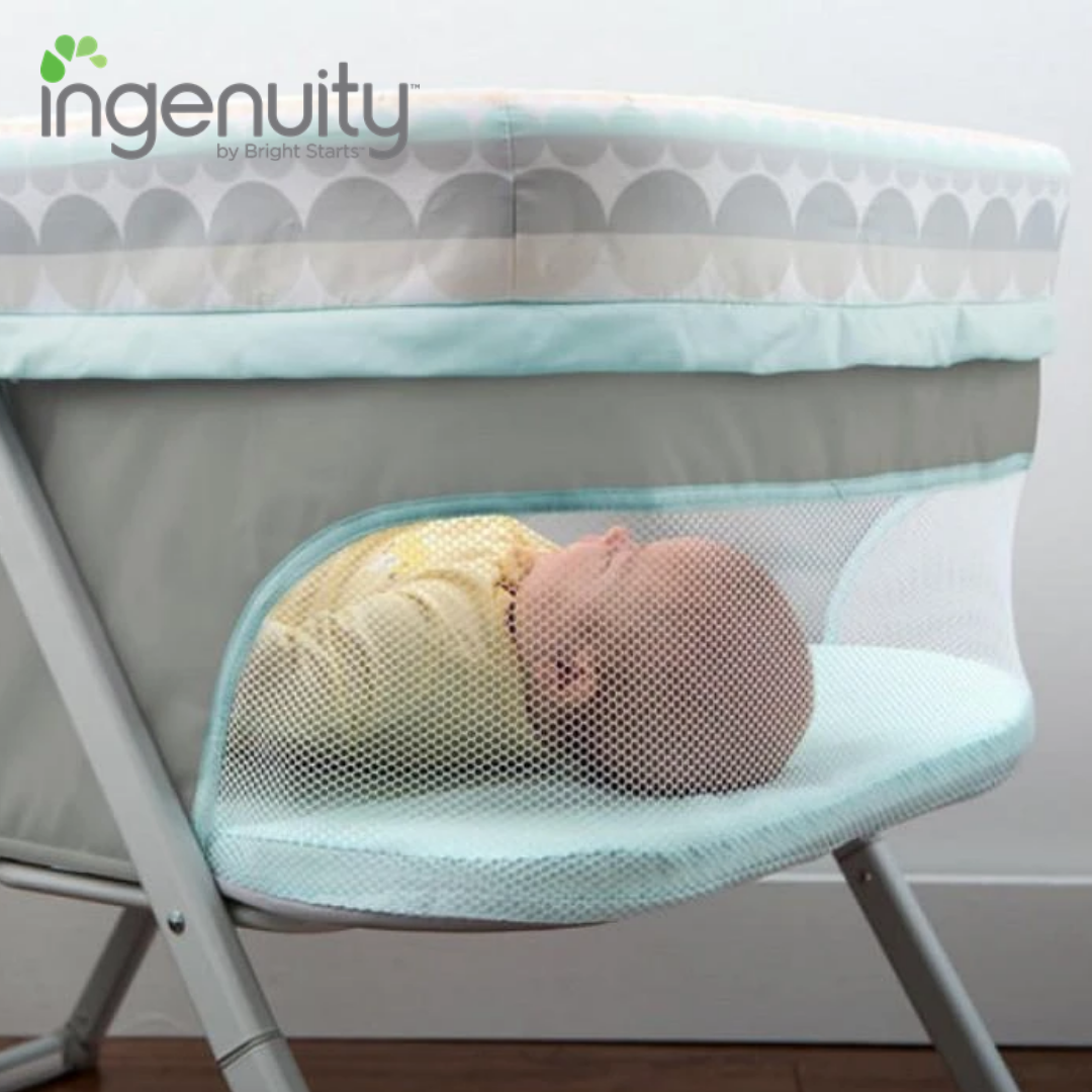 ingenuity foldaway rocking bassinet instructions