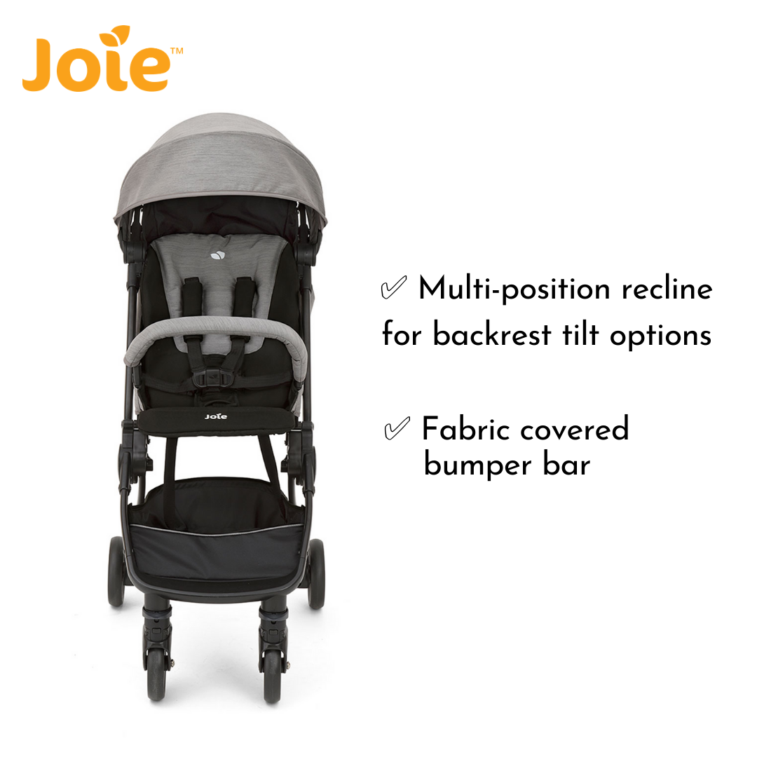 joie pact lite grey flannel