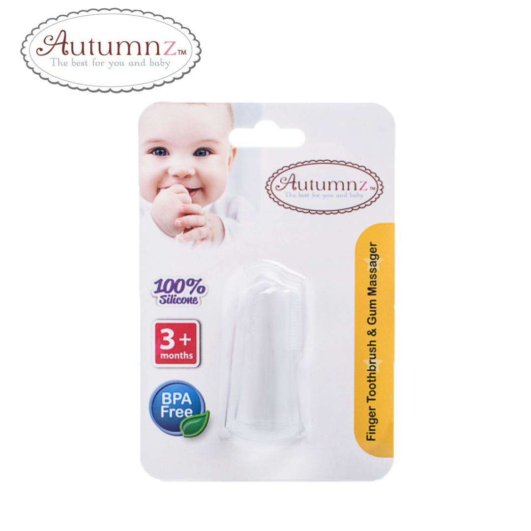 infant finger toothbrush & gum massager