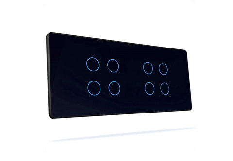 HOGAR SMART EIGHT TOUCH SWITCH PANLES WITH BUILT-IN AUTOMATION