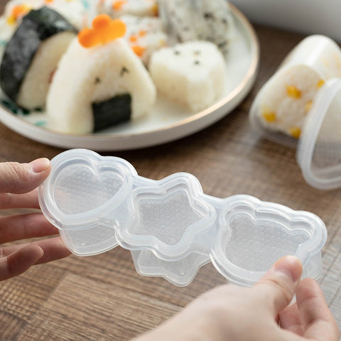 Torune Rice Ball Mold Cute Onigiri Mold, Sushi Maker Tool Set