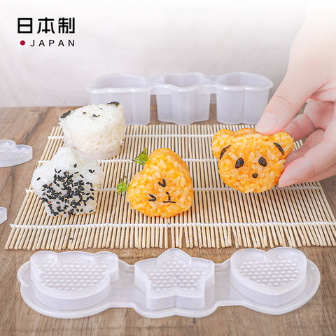 Torune Rice Ball Mold Cute Onigiri Mold, Sushi Maker Tool Set