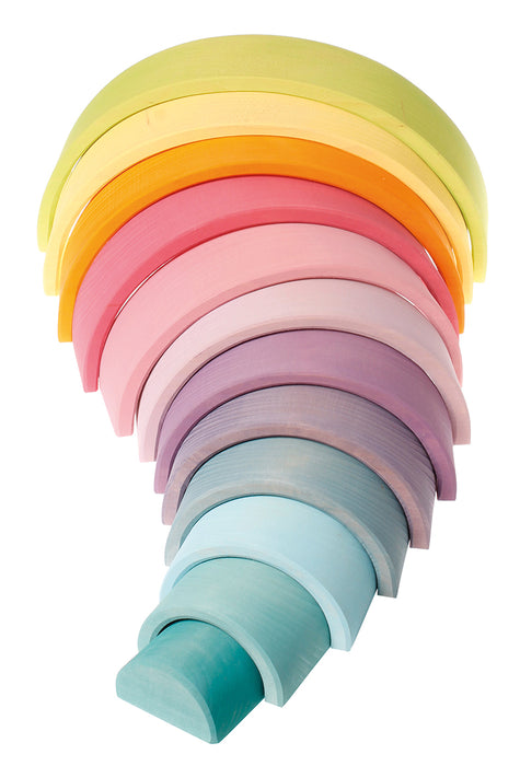 grimms 12 piece pastel rainbow