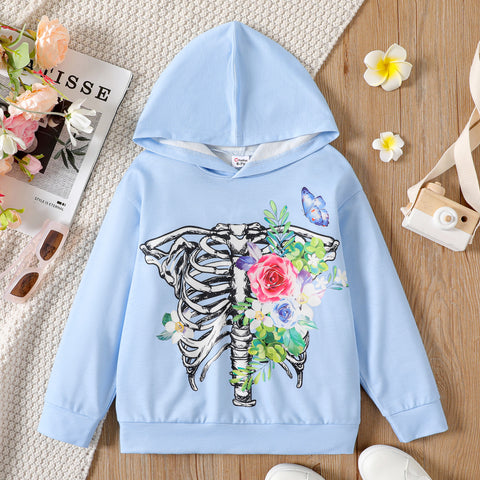 2-piece Kid Girl Animal Cat Print Hoodie Sweatshirt and Colorblock Pan –  PatPat Wholesale