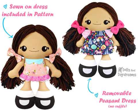 Dress your dolly up with these easy doll clothes sewing patterns 